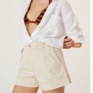 Anthropologie Maeve Daisy shorts